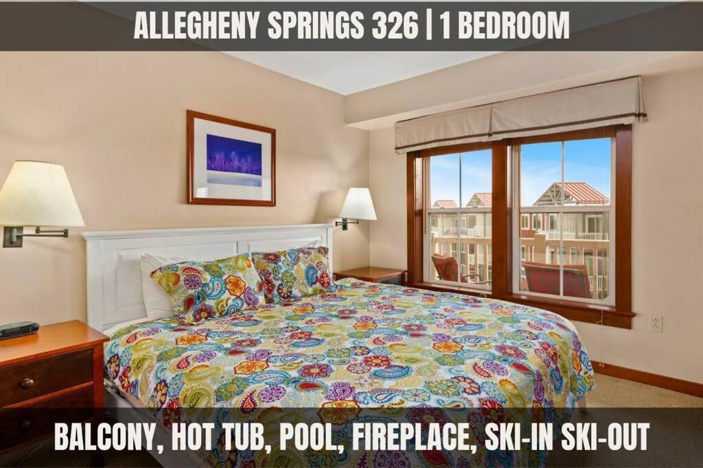 Allegheny Spring 326, Ski In Out, Pool Hottub Snowshoe Exterior photo